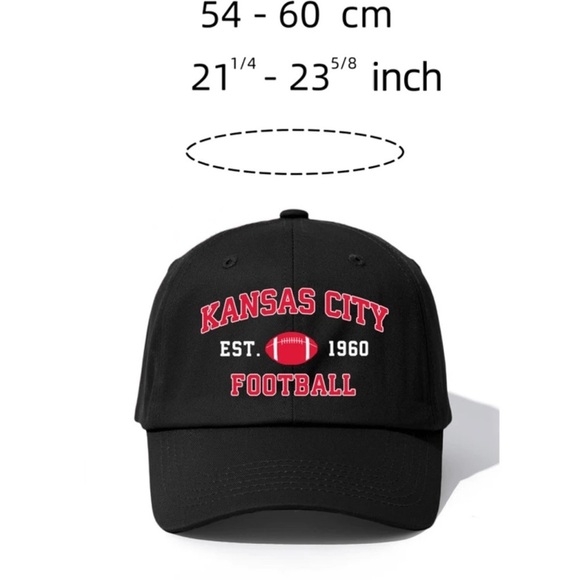 Kansas City Football Cap NEW - Picture 3 of 6